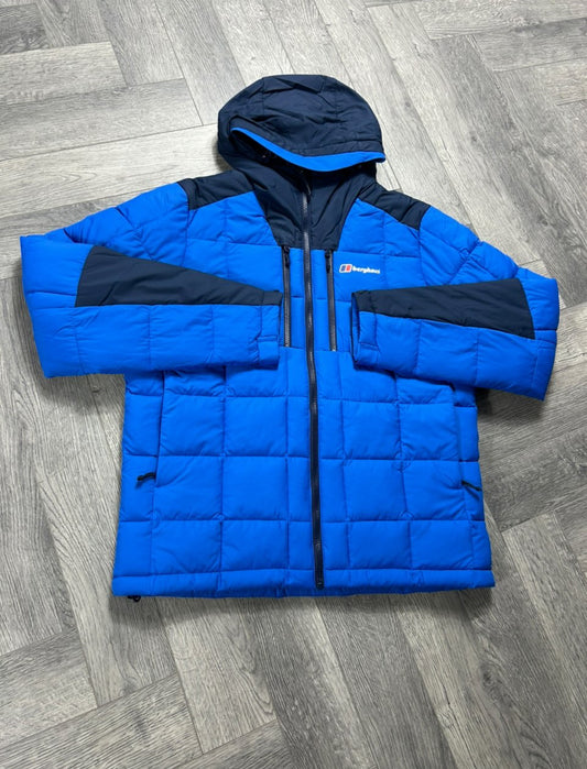 BERGAUS PUFFER JACKET - BLUE